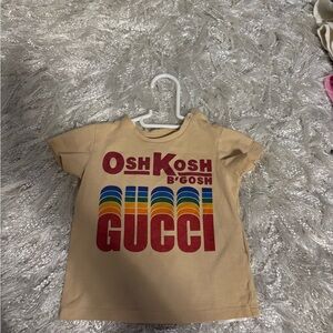 OshKosh B'gosh Kids Beige Graphic T-Shirt